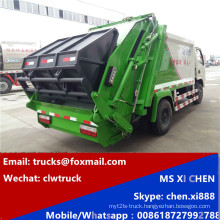 Made in China 3tons to 4tons LHD Compression Garbage Truck